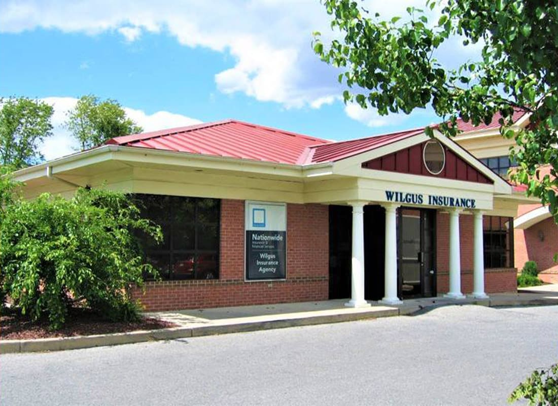 Salisbury, MD - Front Exterior Shot of Wilgus Insurance Office Building in Salisbury, MD